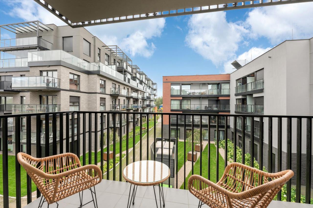 Nadmotlawie Riverside - Gym & Free Parking By Downtown Apartments Gdansk Exterior photo