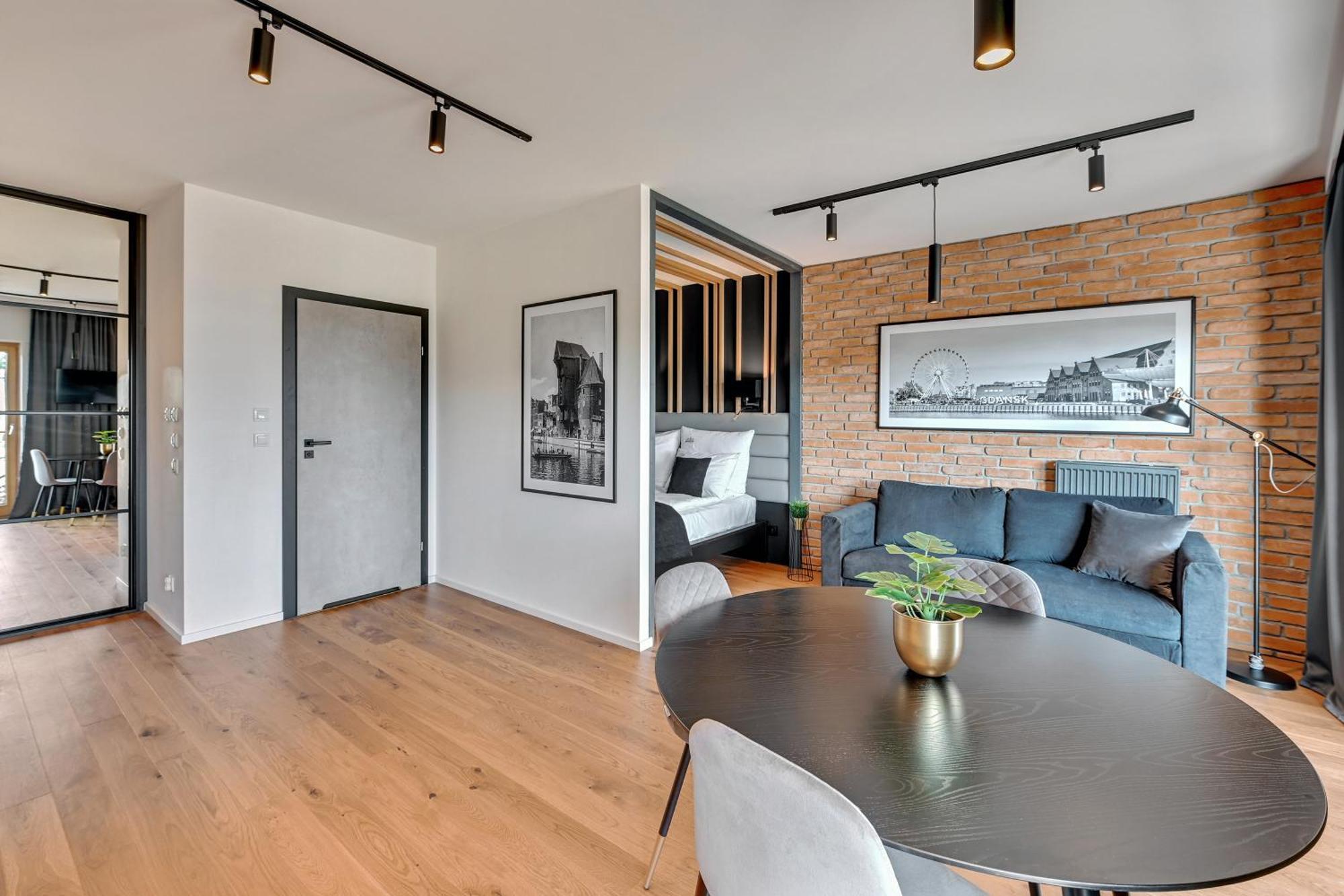 Nadmotlawie Riverside - Gym & Free Parking By Downtown Apartments Gdansk Room photo
